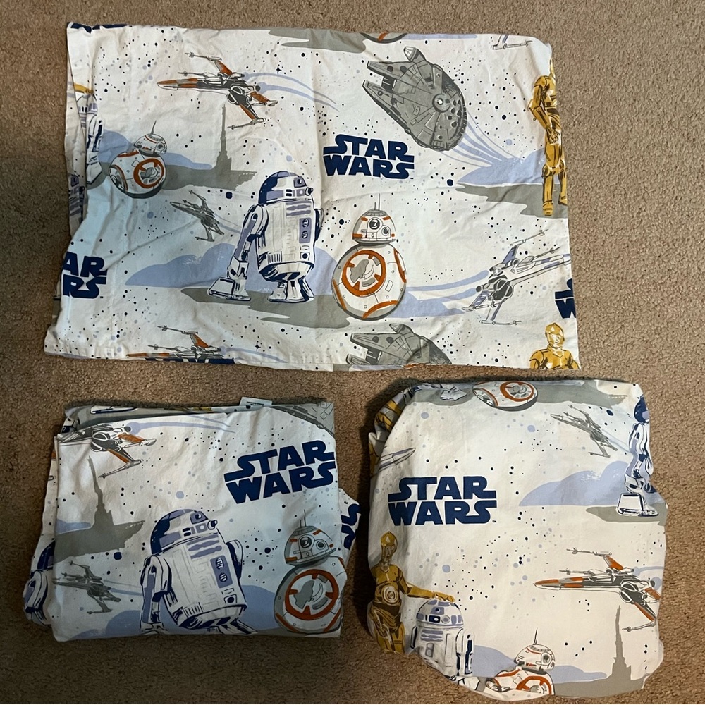 Star Wars Themed Bedding Set Pottery Barn